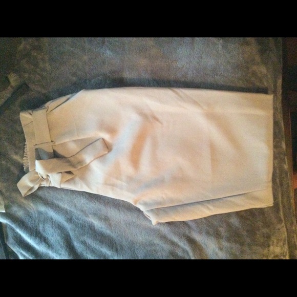 Gray Tie-front Bottoms - Picture 5 of 5